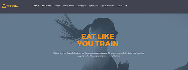 Trifecta Nutrition Homepage