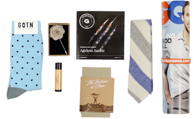 Gentlemans Box subscription boxes