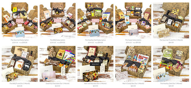 Taste Trunk subscribe box