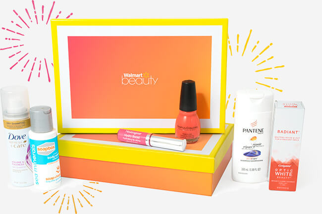 Walmart Beauty subscribe Box