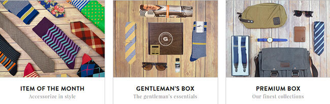 Gentlemans Box boxes