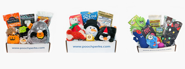 PoochPerks boxes