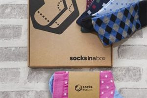 Socks In A Box packet