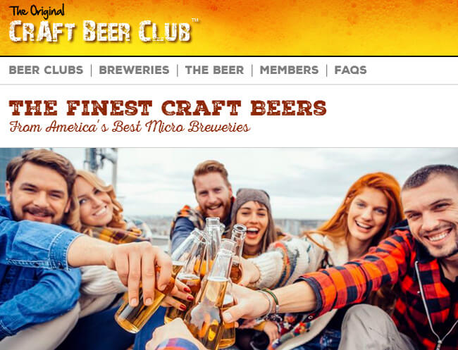 The Craft Beer homepage