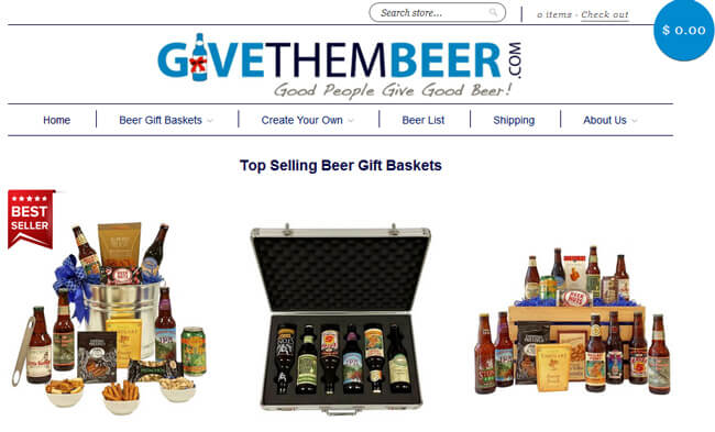 give them beer homepage