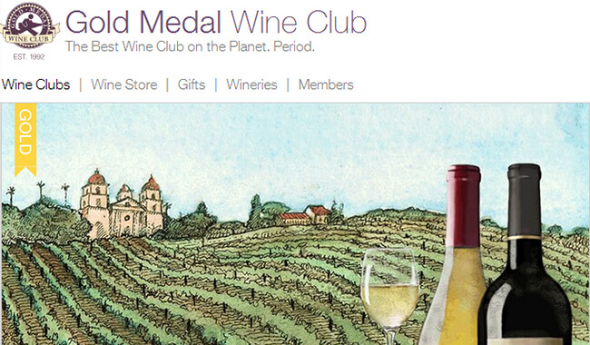 gold medal wine homepage